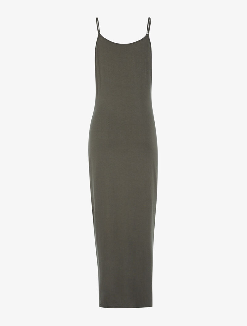 Robe à effet portefeuille - kaki - 2