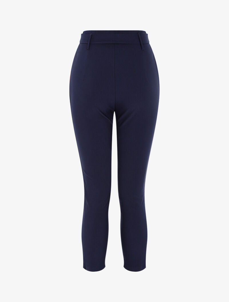 Pantalon uni 7/8 - marine