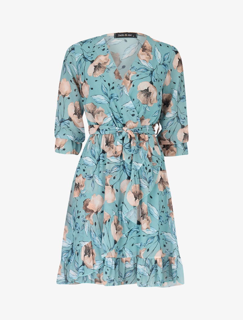 Robe à imprimé fleurs d&