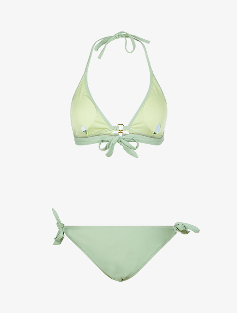 Bikini à détails métalliques - vert amande - 2