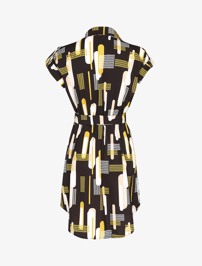 Tunique à imprimé style 70&