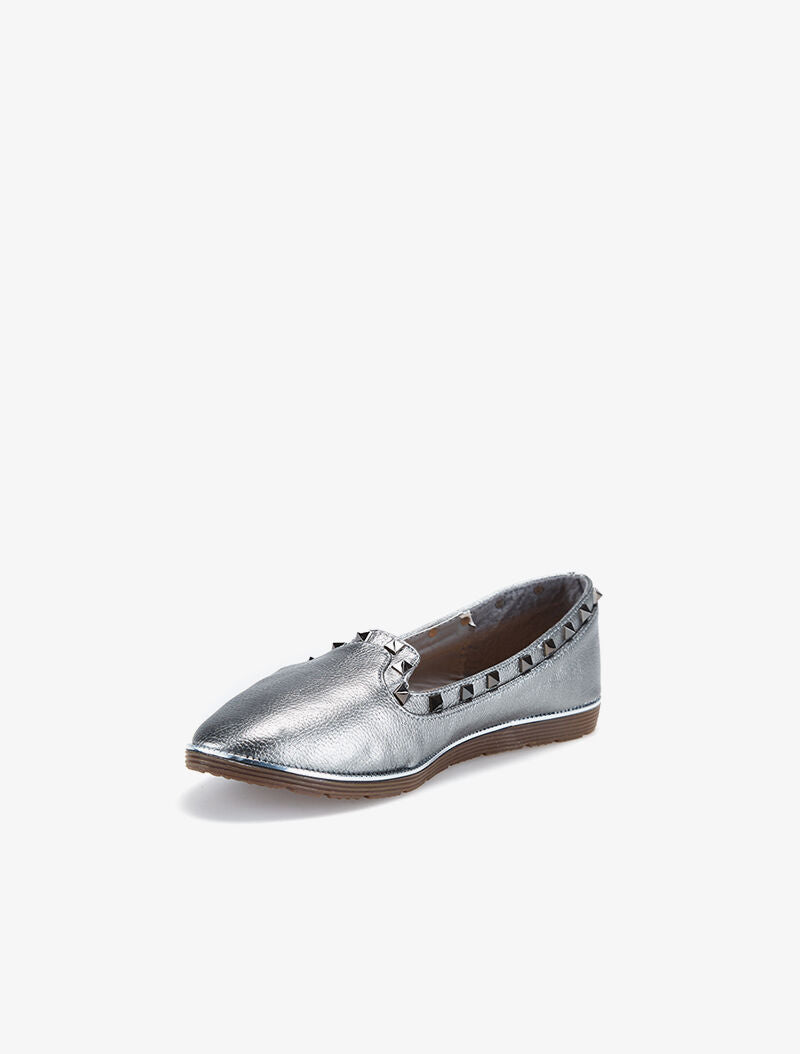 Slippers à picots - gris - 3