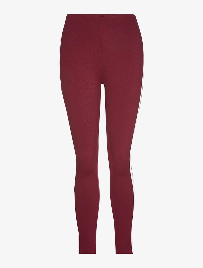 Jogpants 7/8 coupe slim bandes latérales - violet