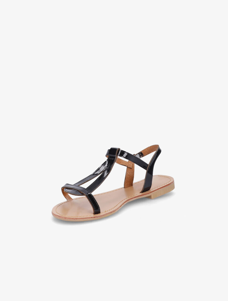Nu - pieds vernis noir - 3