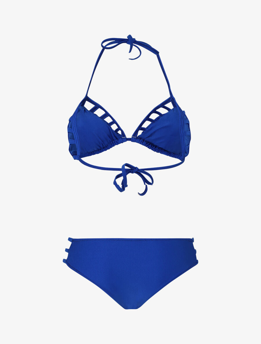 Bikini triangle uni - Bleu royal - 2