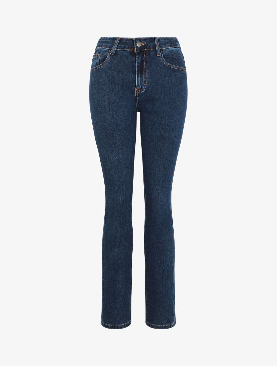 Jean slim grande taille - Bleu - 4