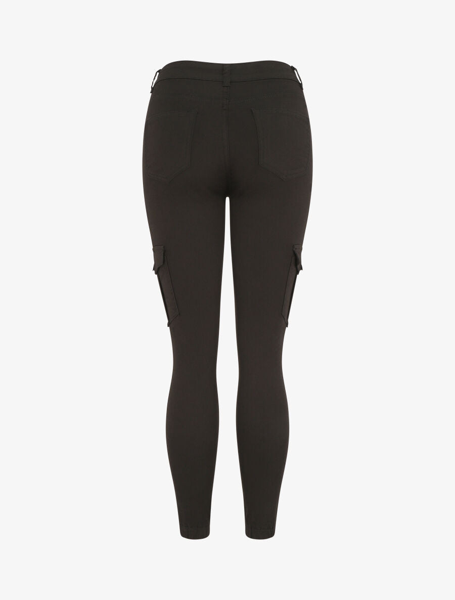 Jean cargo coupe slim - Noir - 2