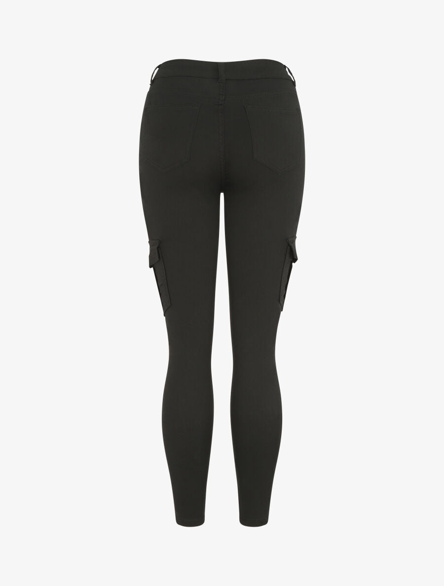Jean cargo coupe slim - Noir - 2