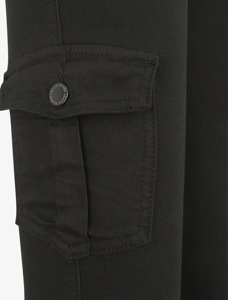 Jean cargo coupe slim - Noir - 3