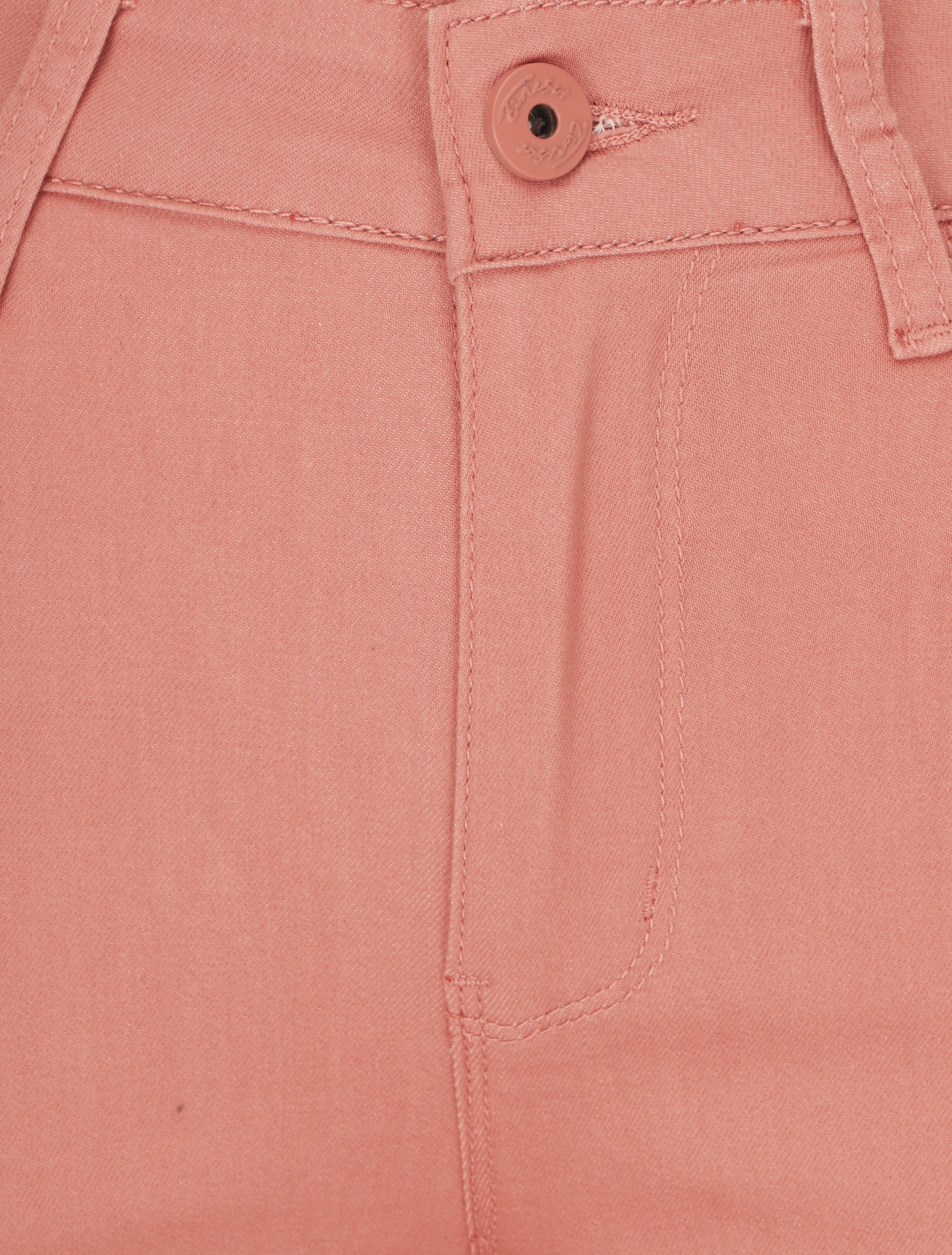 Jean uni push up coupe skinny - Rose saumon - 3