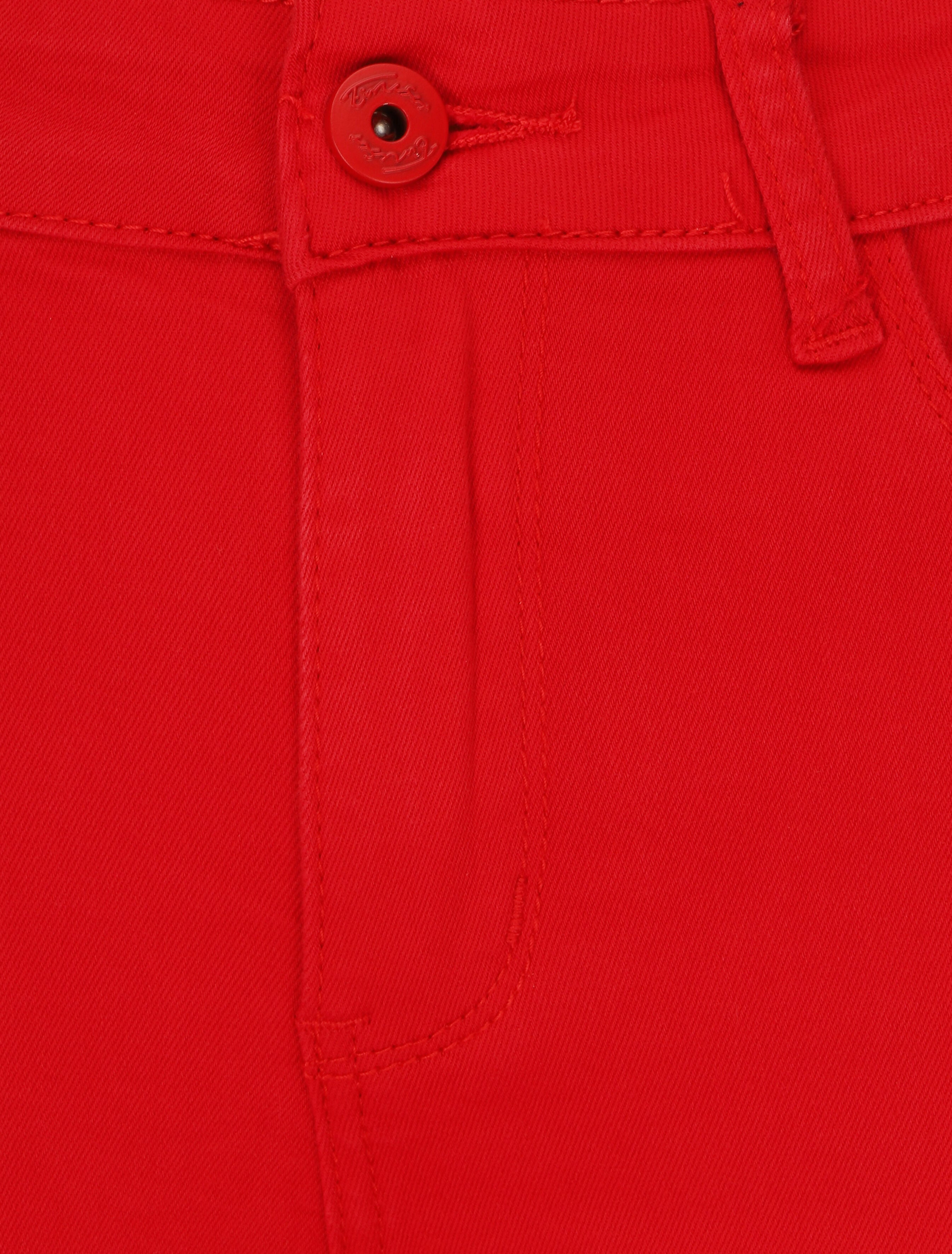 Jean uni push up coupe skinny - Rouge - 3