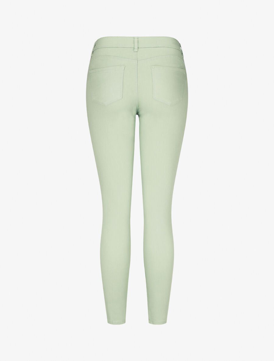 Jean uni push up coupe skinny - Vert d&