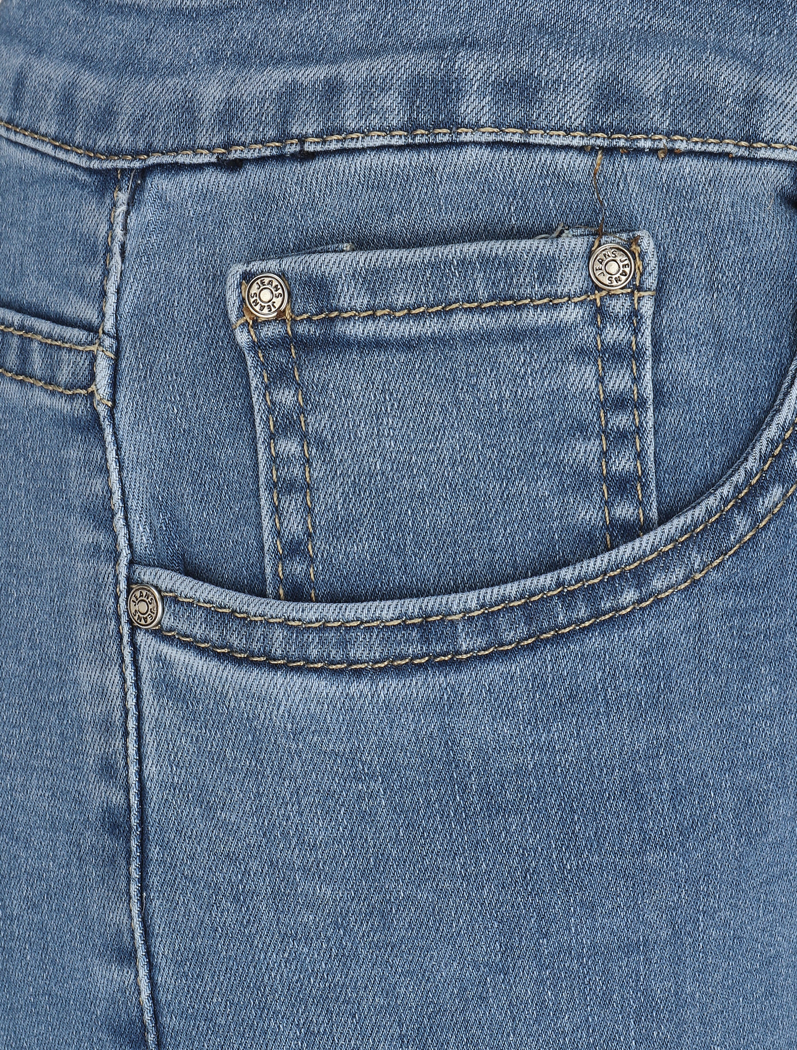Jean grande taille coupe droite - Bleu clair - 3