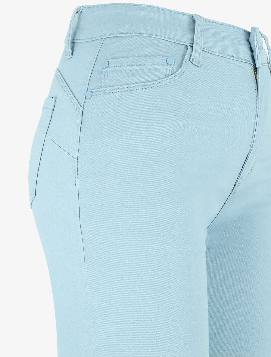 Bermuda push up uni - Bleu ciel - 3