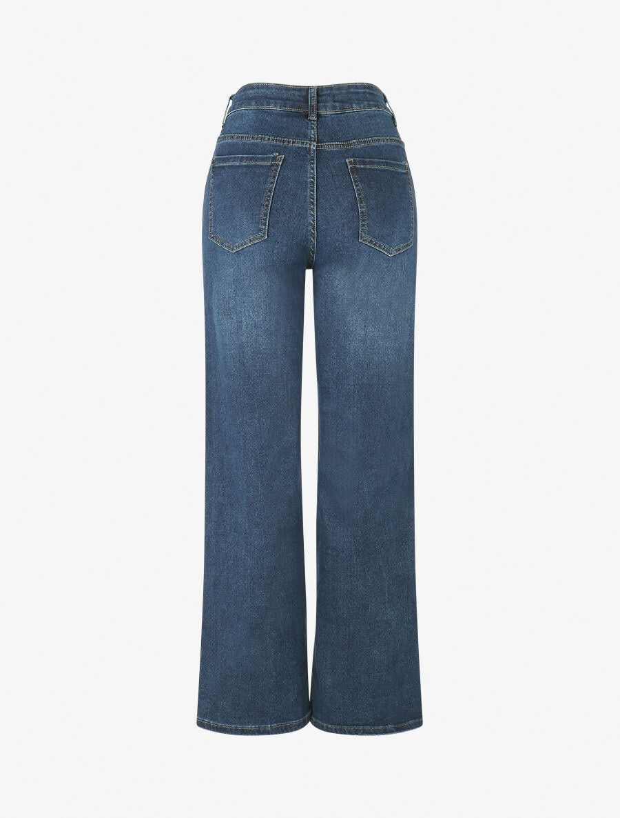 Jean classique coupe droite - Bleu - 2
