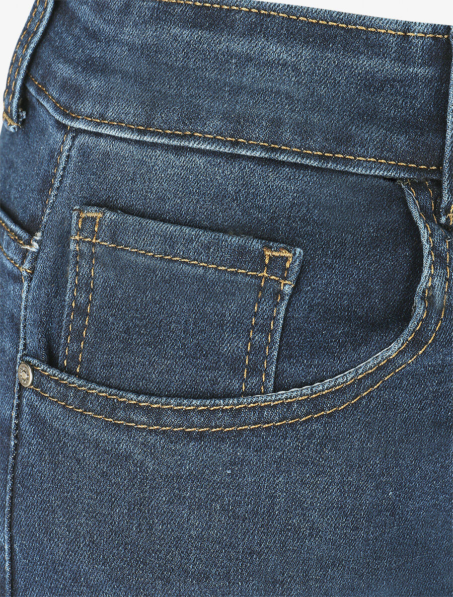 Jean classique coupe droite - Bleu - 3