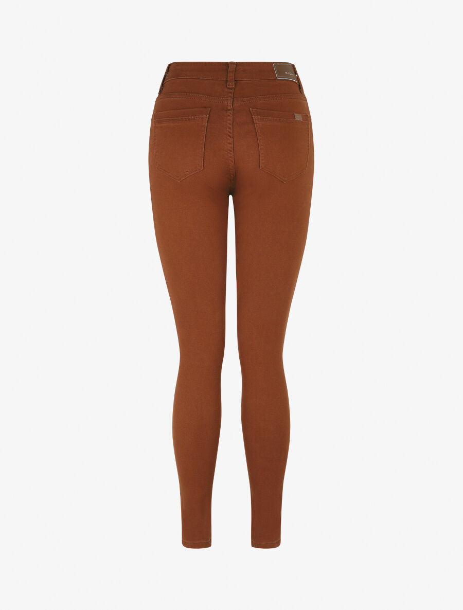 Jean uni coupe slim - Rouille - 2