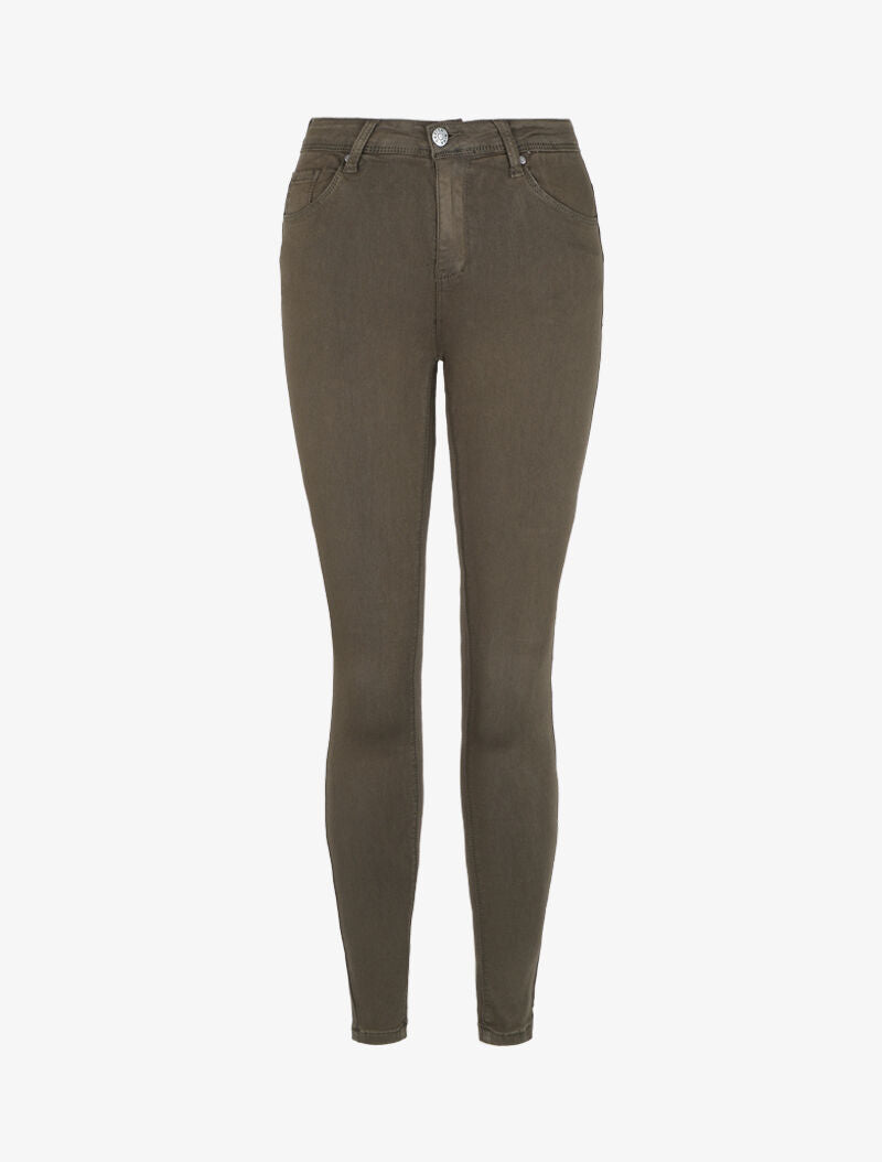 Jean slim stretch - Kaki - 4