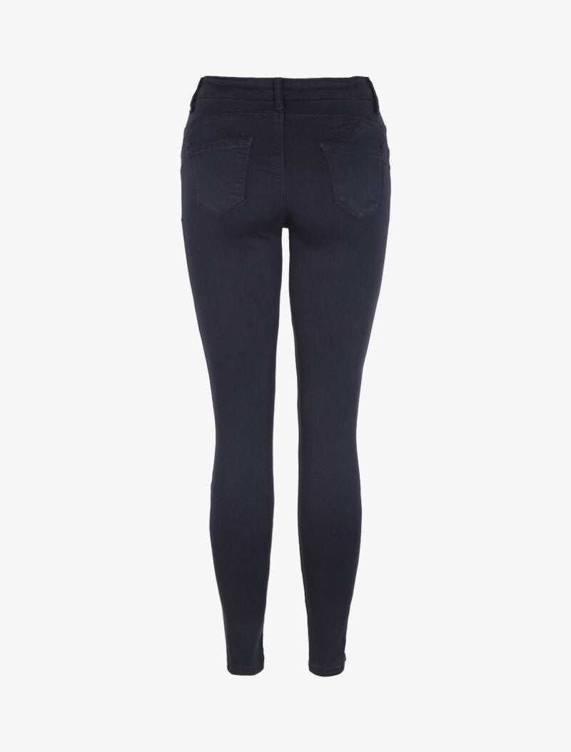 Jean slim stretch - Bleu marine - 2