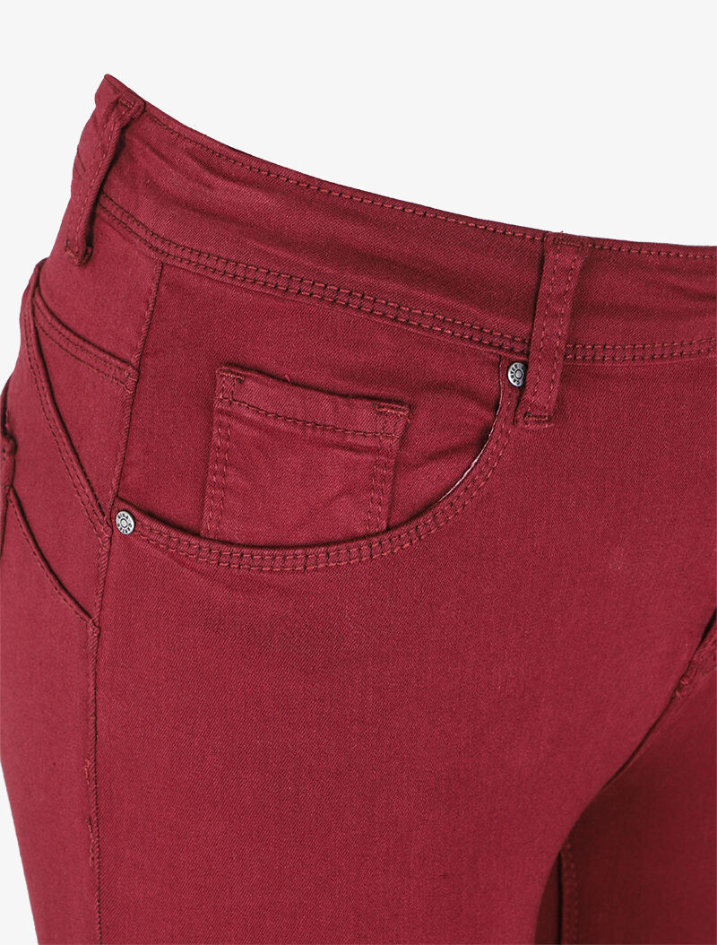 Jean slim stretch - Bordeaux - 3