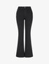 Jean flare taille haute - Noir - 1