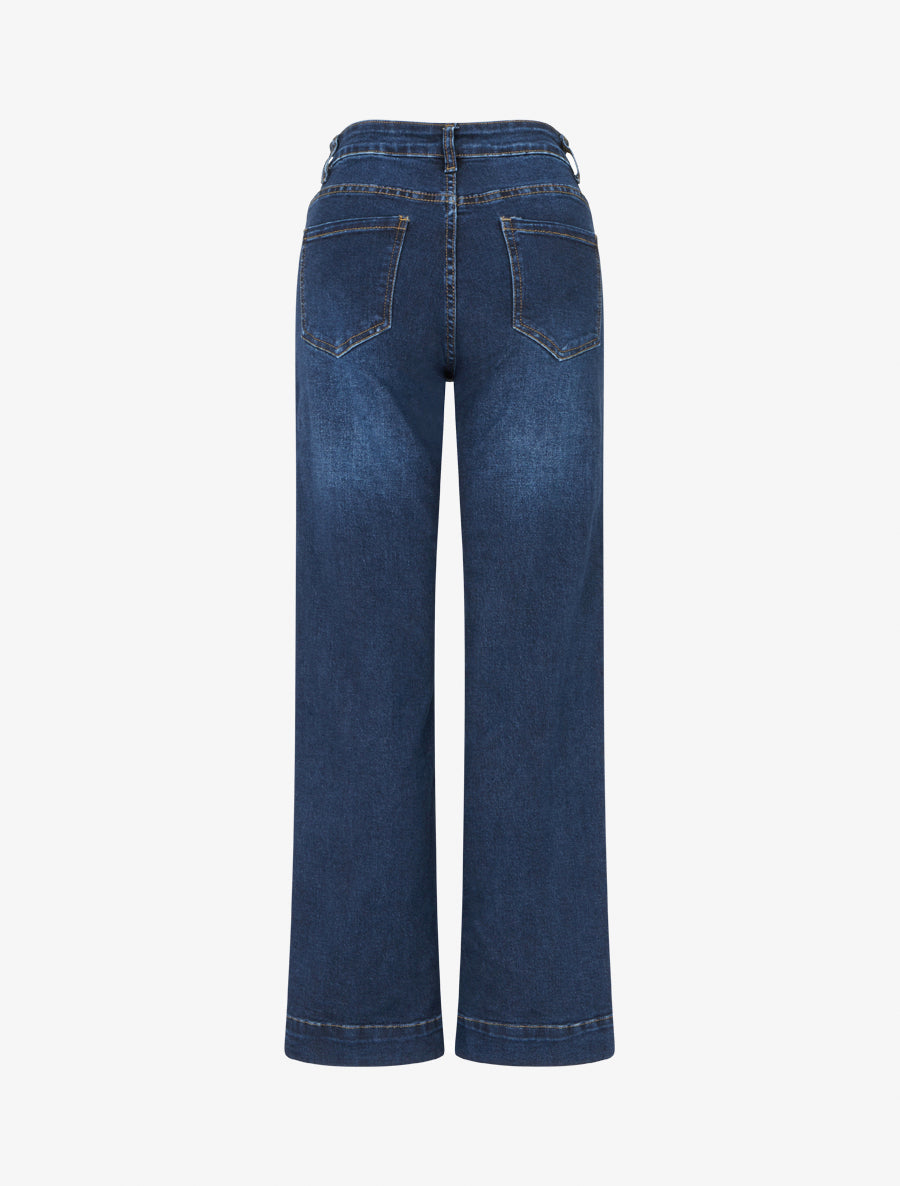 Jean classique coupe droite - Bleu - 2