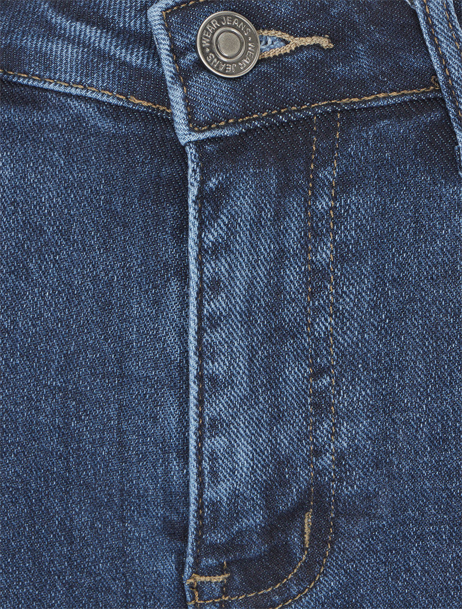 Jean classique coupe droite - Bleu - 3