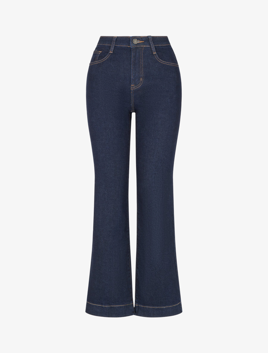 Jean standard coupe droite - Bleu - 1