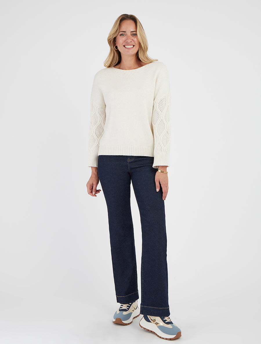 Jean standard coupe droite - Bleu