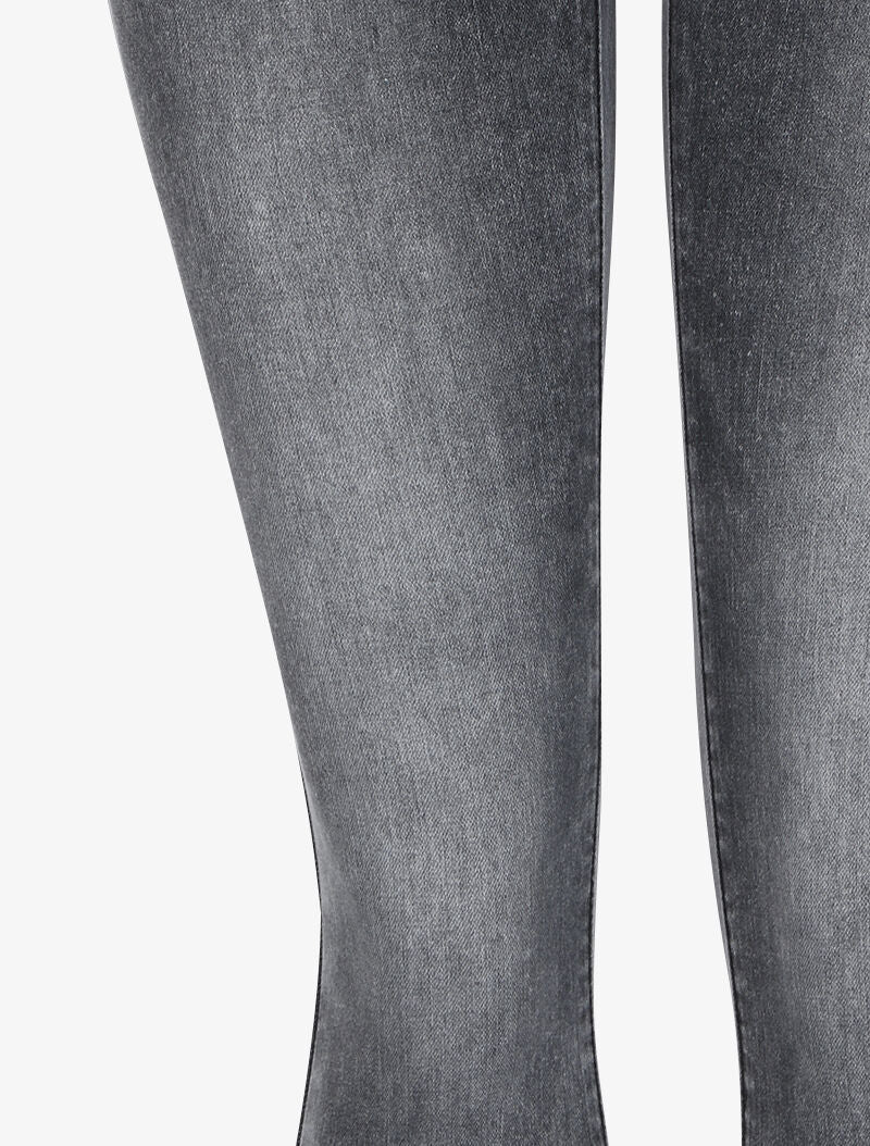 Jean slim effet blanchi - Anthracite - 3