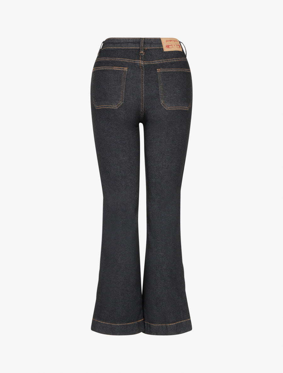 Jean à 4 poches coupe bootcut - Noir - 2