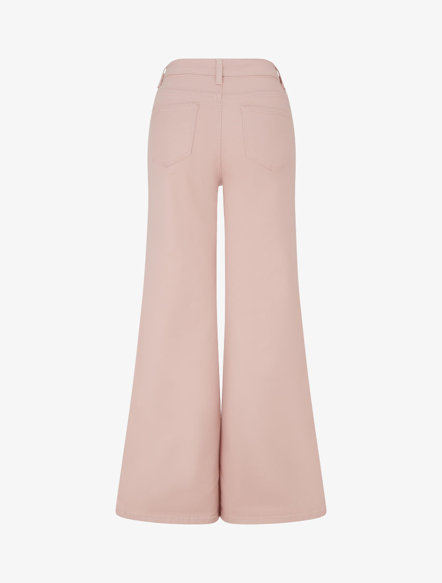 Jean wide leg coupe droite - Rose - 2