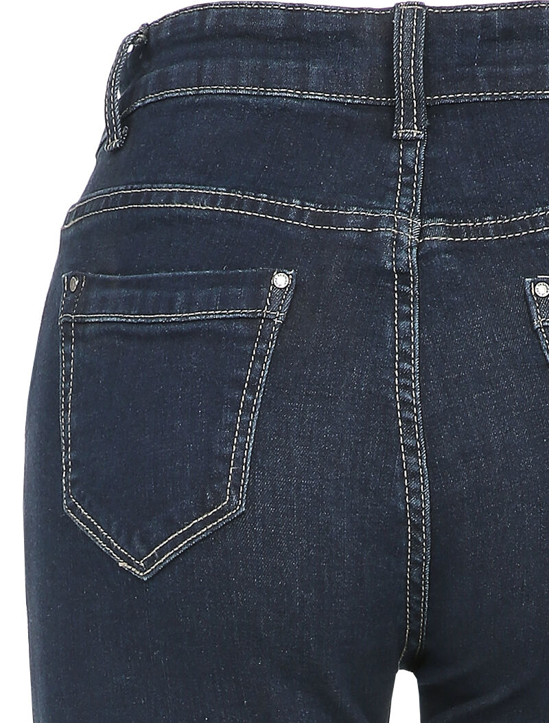 Jean brut taille haute - Brut - 3