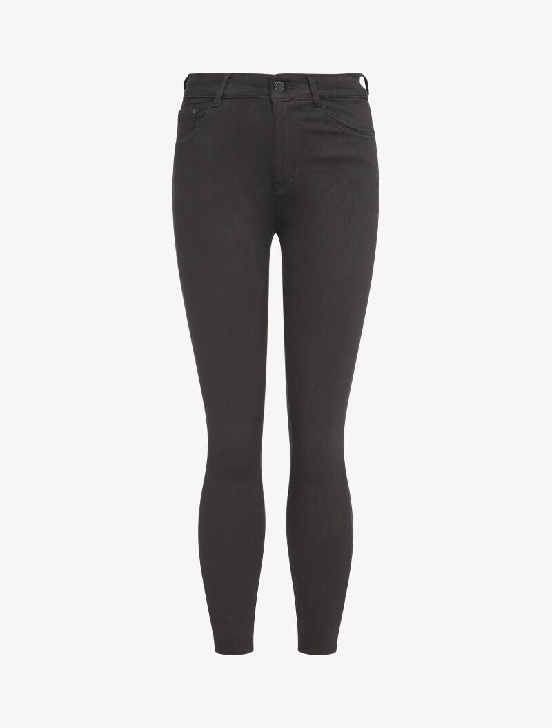 Jean slim uni - Noir - 1