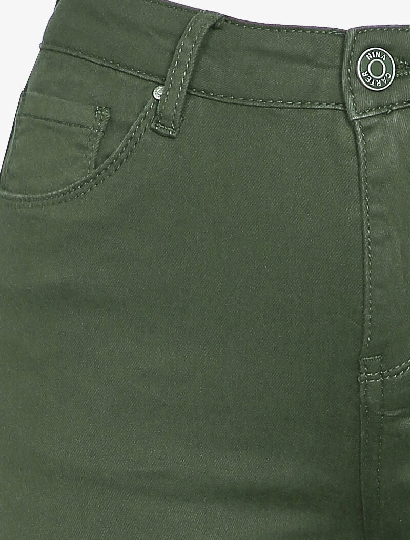 Jean skinny uni casual - Kaki - 3