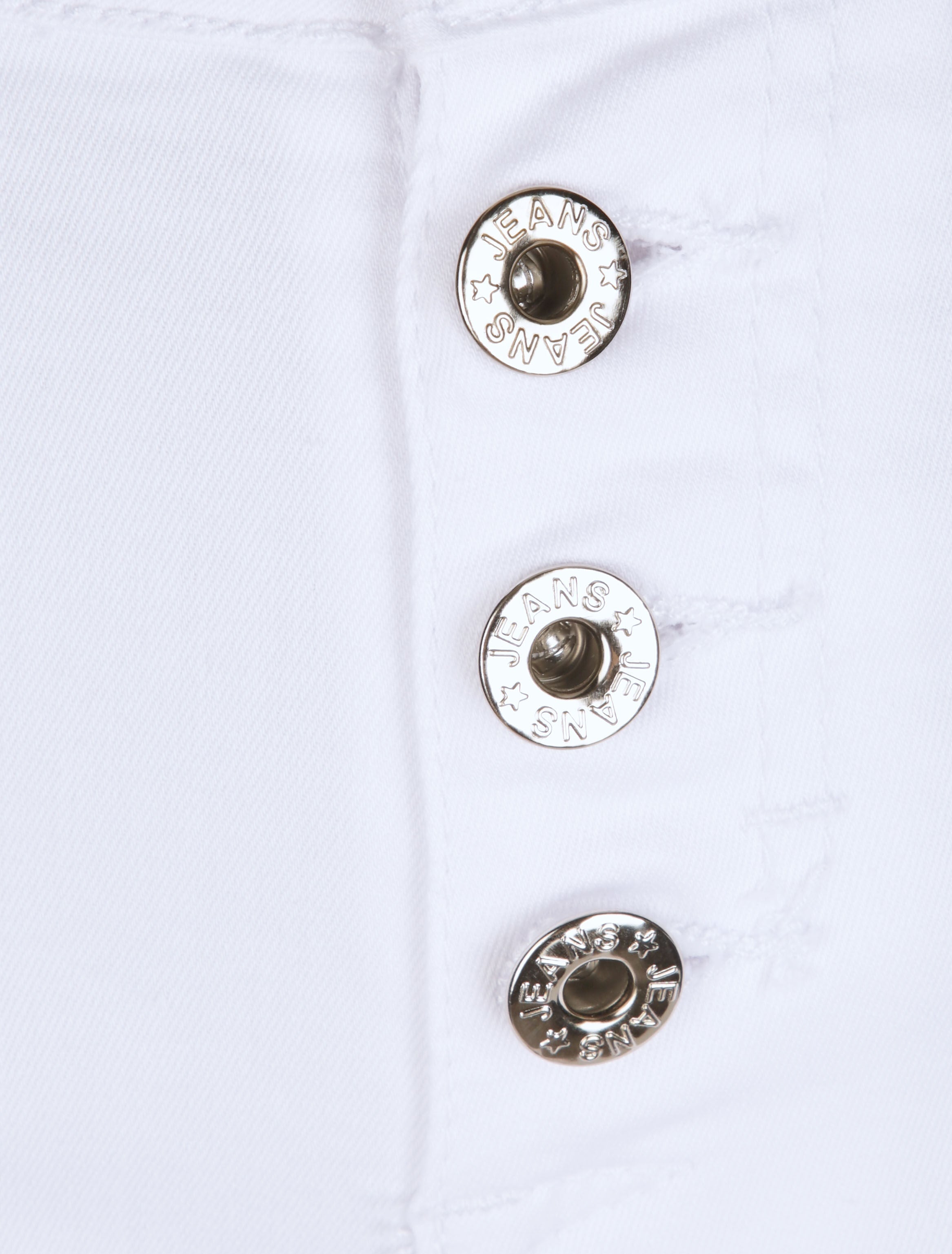 Jean slim effet froissé - Blanc - 3