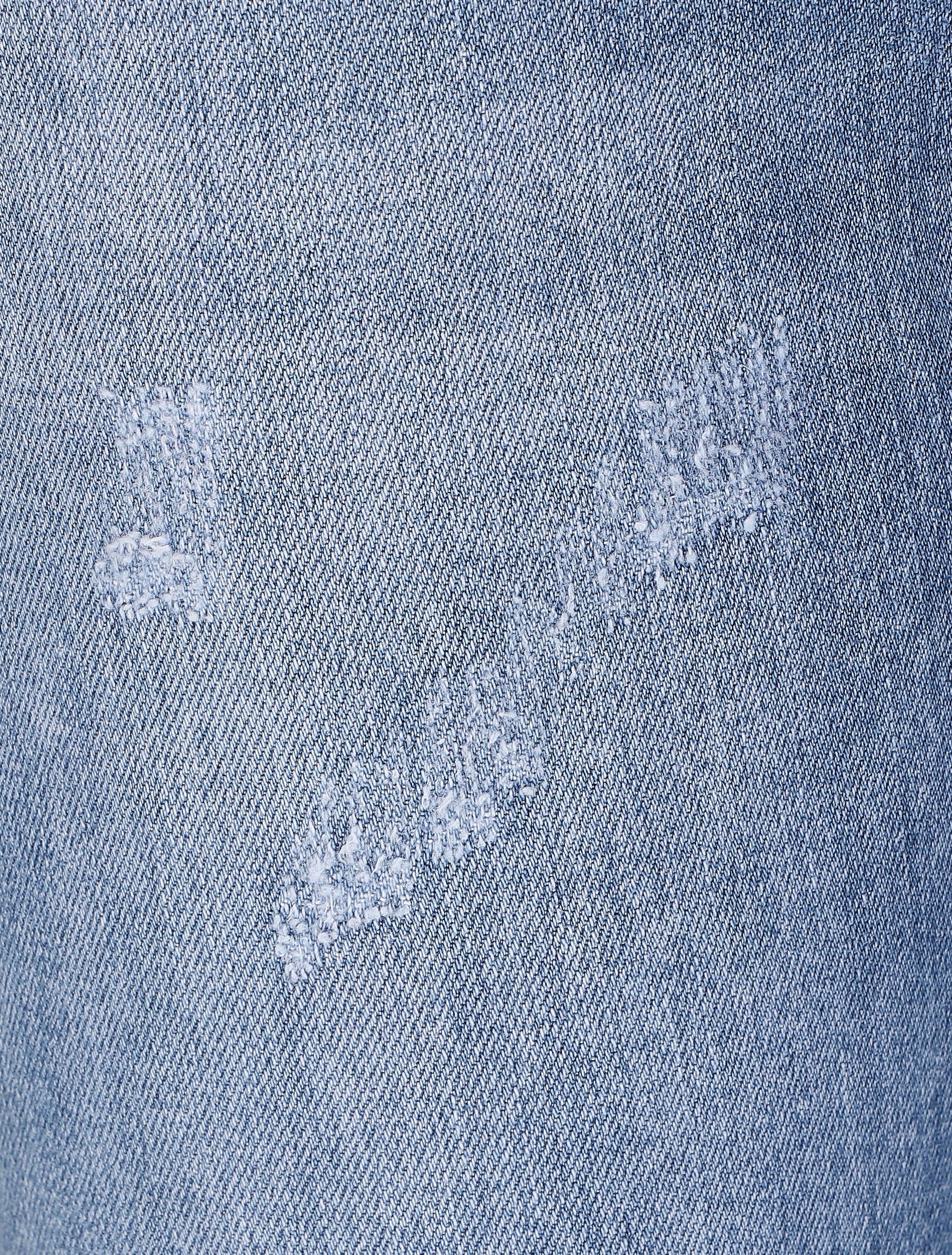 Jean skinny éraflé - Bleu clair - 3
