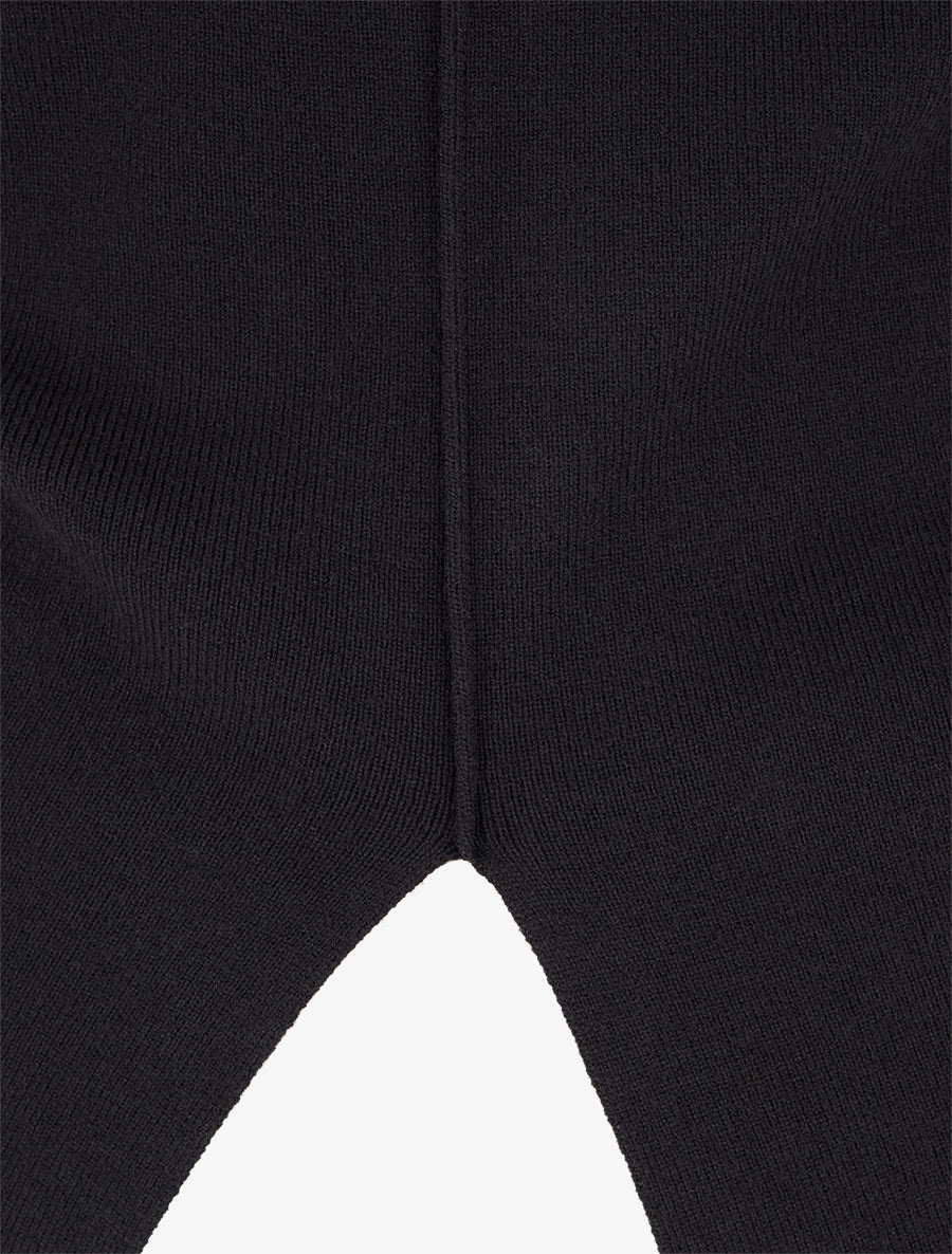 Pull asymétrique à empiècement bijou M - Noir - 3