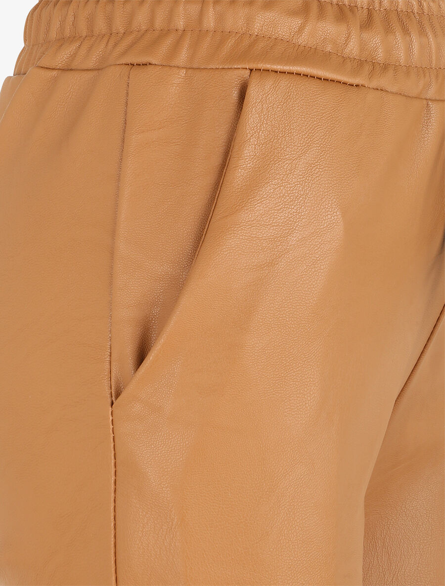 Jogging en simili - Camel - 3