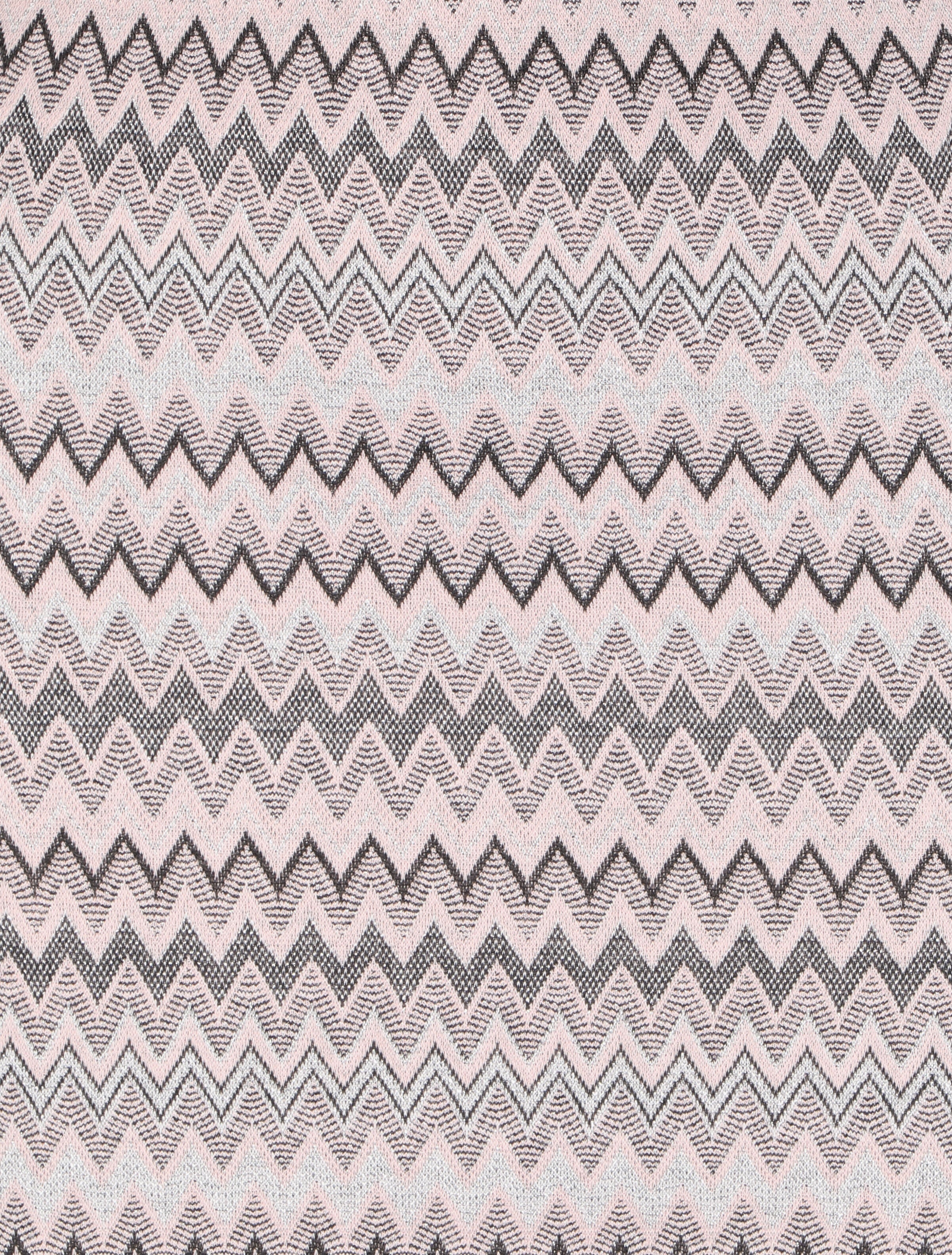 Jupe crayon irisée à imprimé graphique - Rose - 3