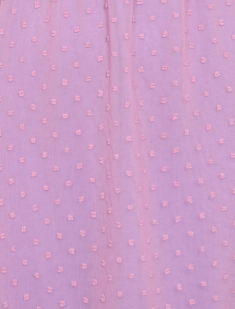 Robe patineuse en plumetis - Lilas - 3