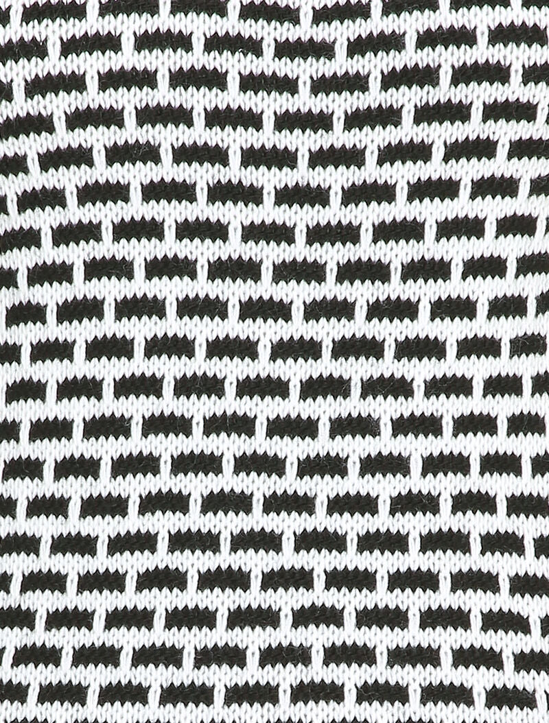 Pull sans manches à imprimé effet brique - Blanc - 3