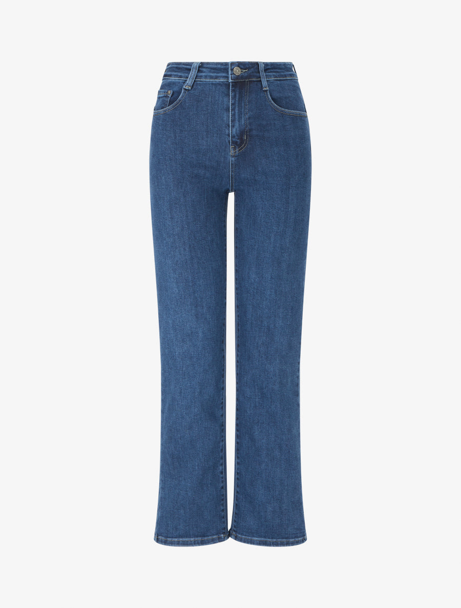 Jean standard coupe droite - Bleu - 1