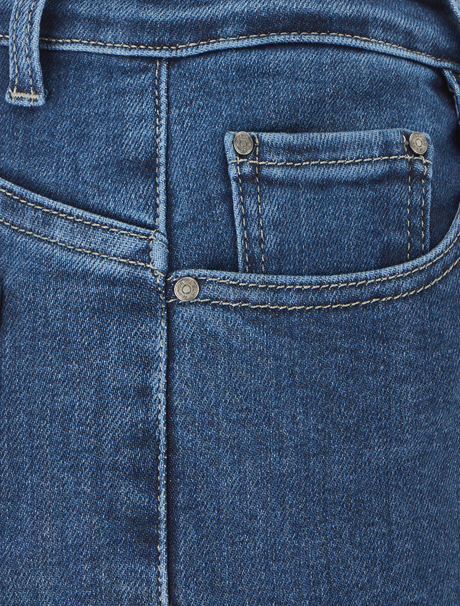 Jean standard coupe droite - Bleu - 3