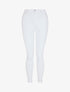 Jean uni coupe skinny - Blanc - 1