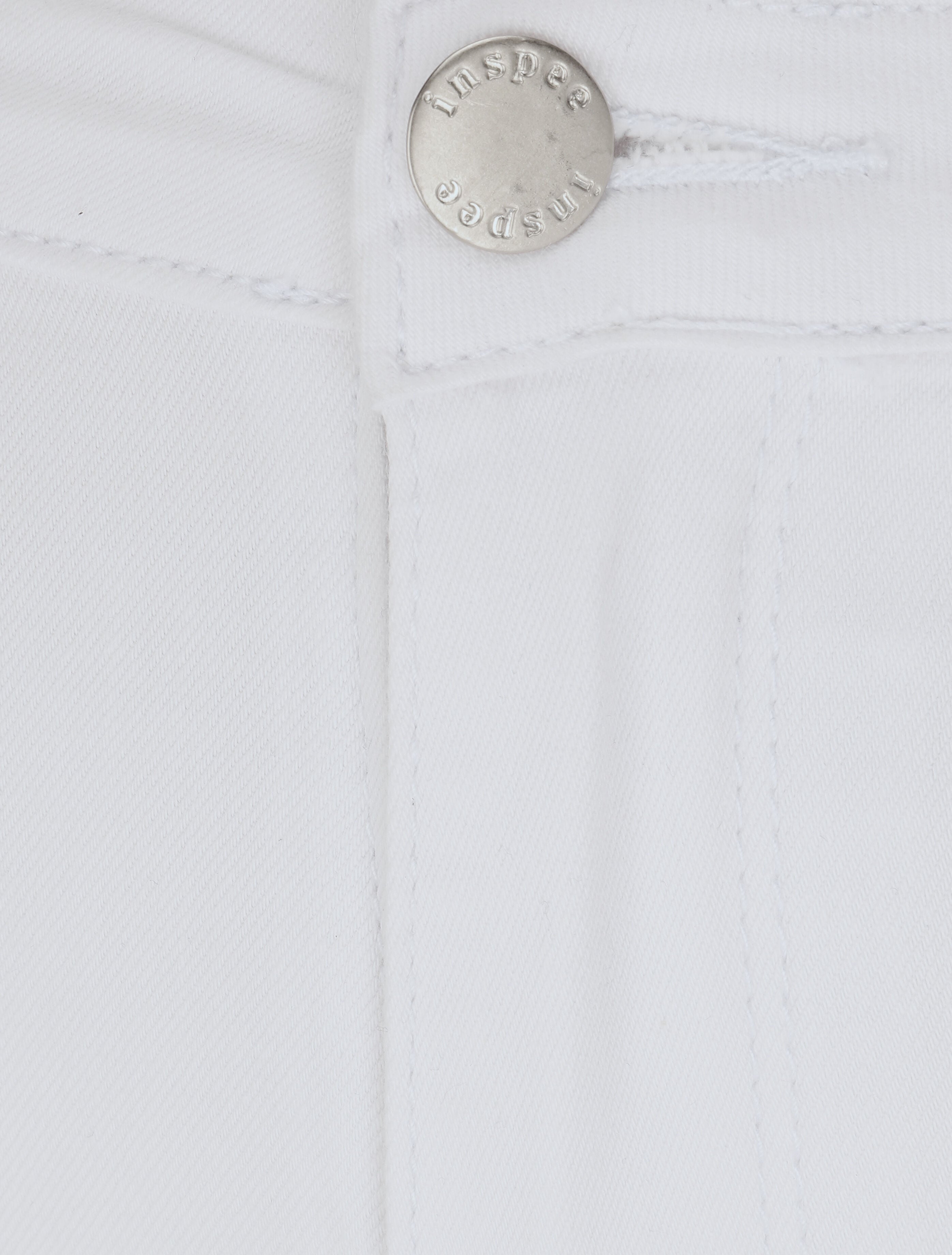 Jean uni coupe skinny - Blanc - 3