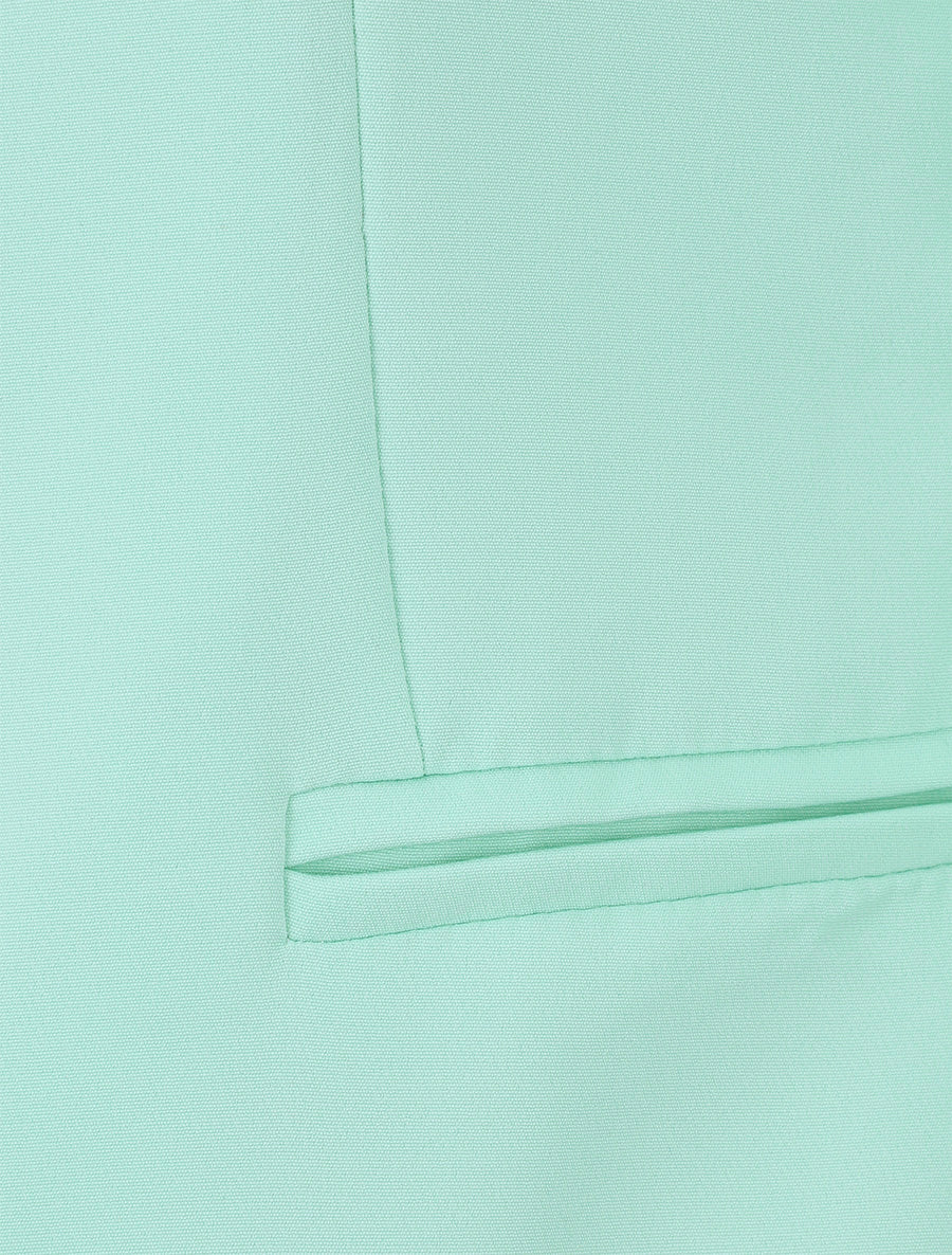 Veste droite à épaulettes - Vert d&