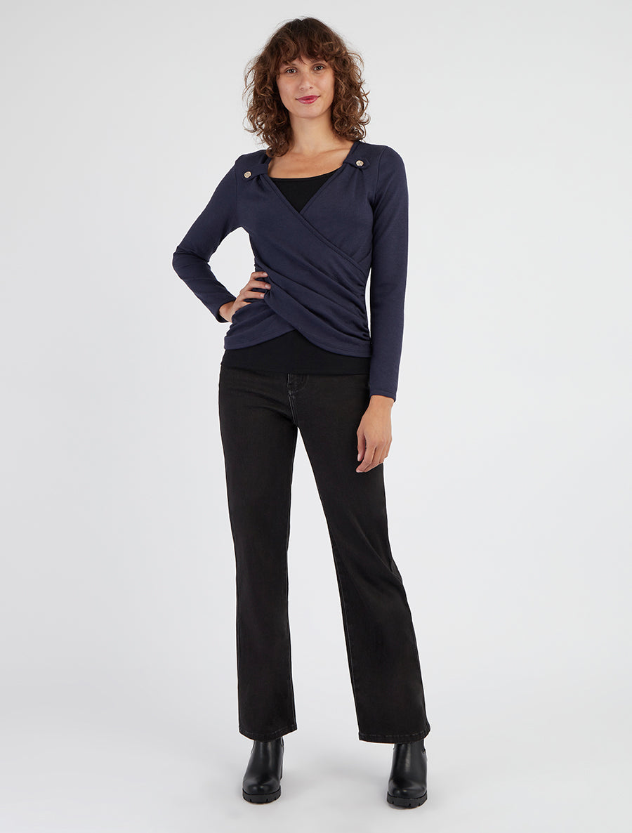 Pull fin trompe-l&