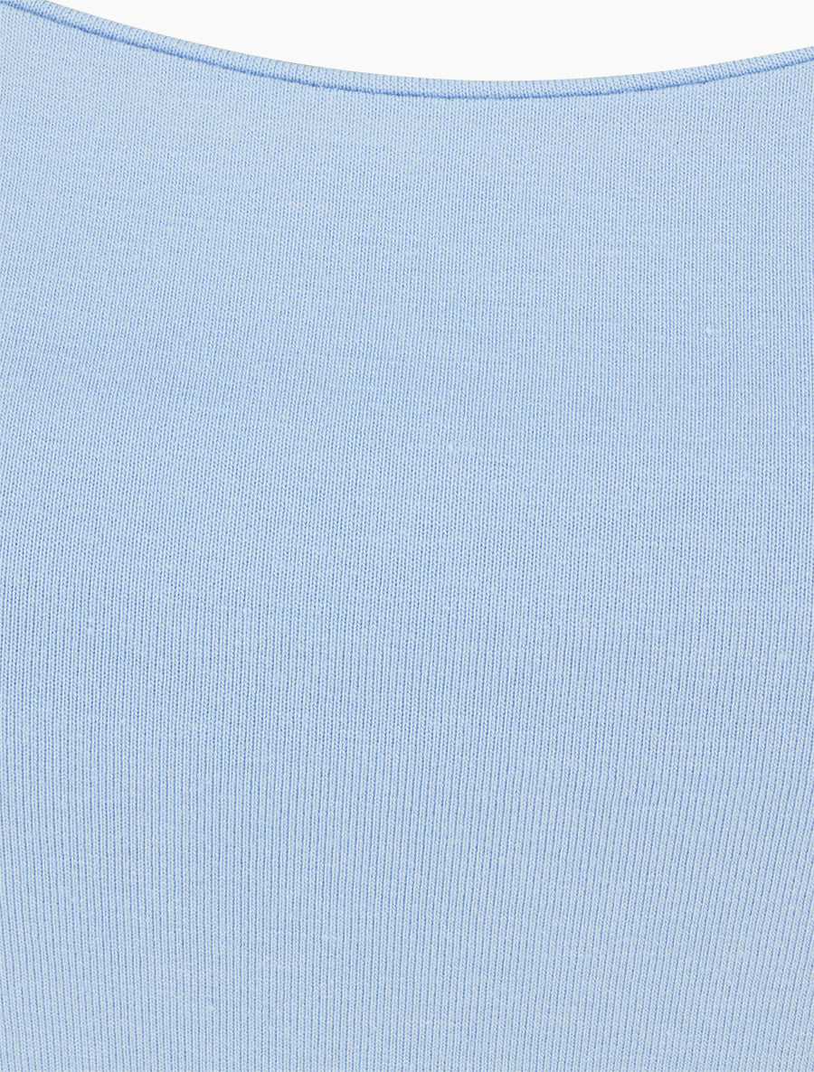 Débardeur classique uni - Bleu ciel - 3