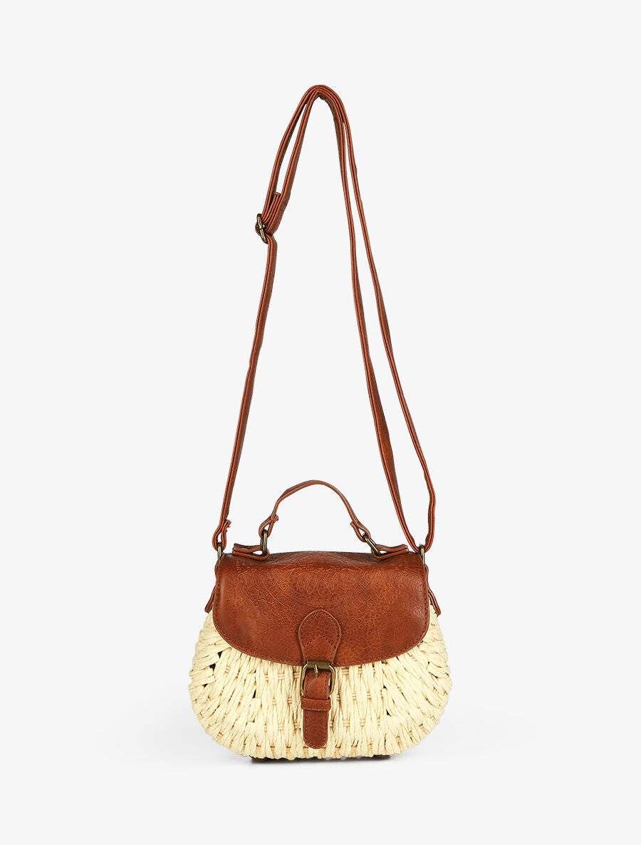Sac besace Vanessa - Beige - 3